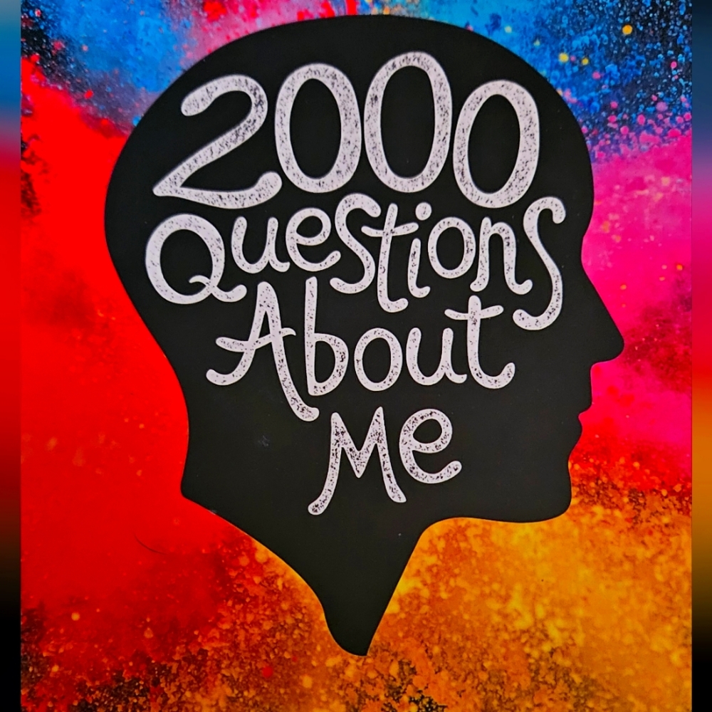 2000 Questions about me Book New!
